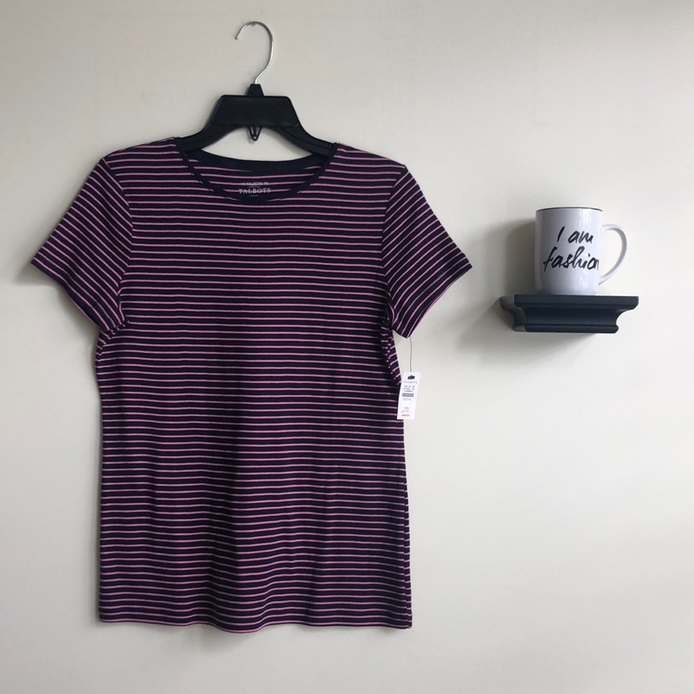 Striped Talbots Tee